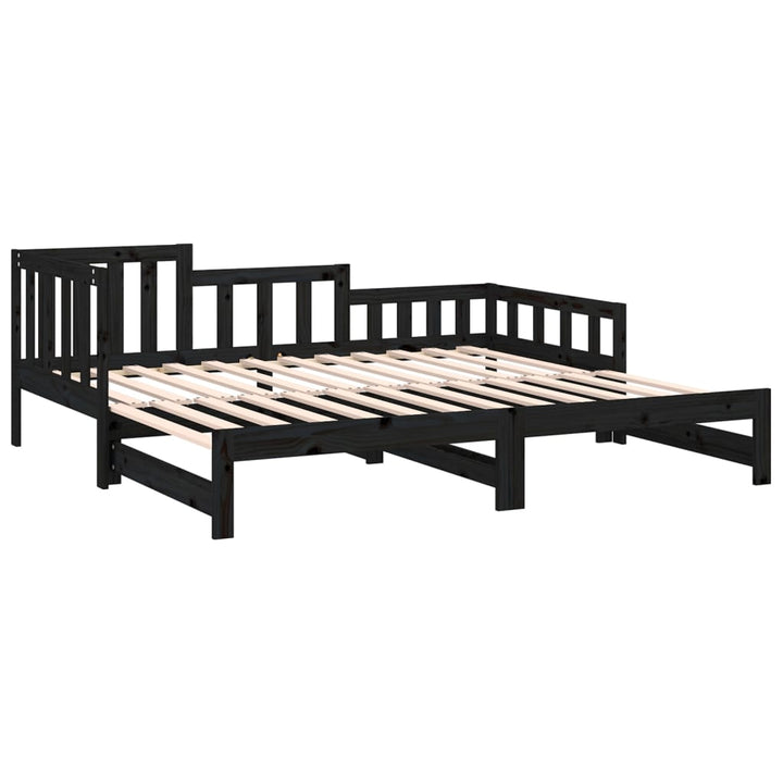Pat De Zi Extensibil, , 2X(90X190) Cm, Lemn Masiv De Pin