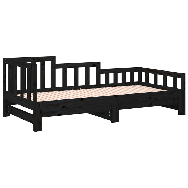 Pat De Zi Extensibil, , 2X(90X190) Cm, Lemn Masiv De Pin