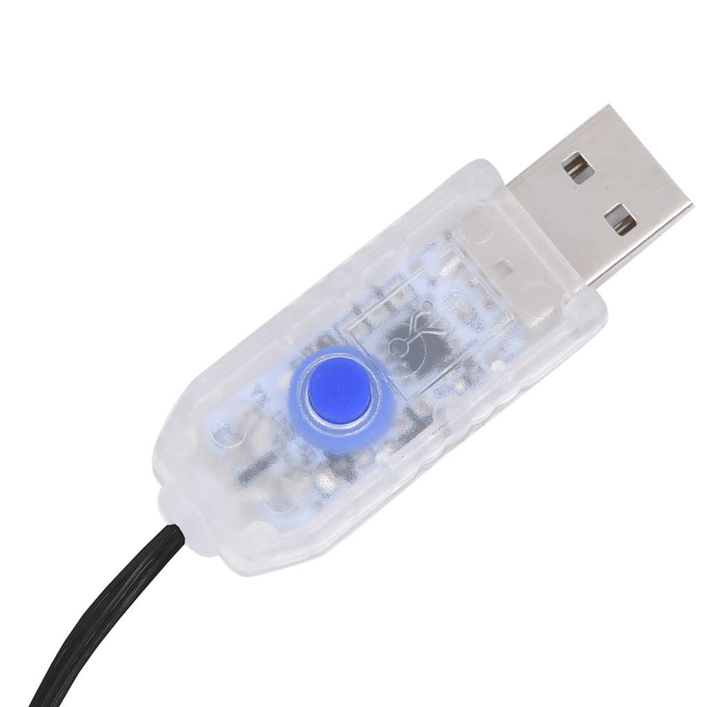 Copac Cu Flori De Cireș Cu Led, 368 Led-Uri Alb Calde,