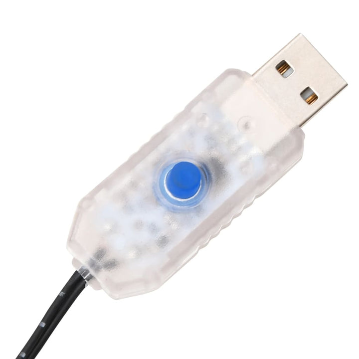 Palmier Cu Led, 136 Led-Uri Alb Calde,