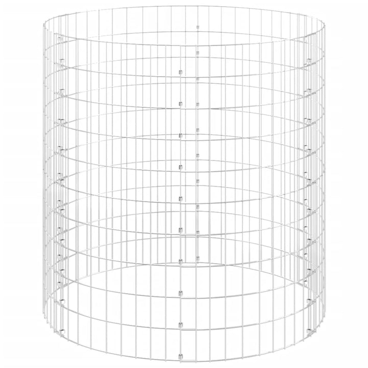 Compostor De Grădină, Ø100X100 Cm, Oțel Galvanizat