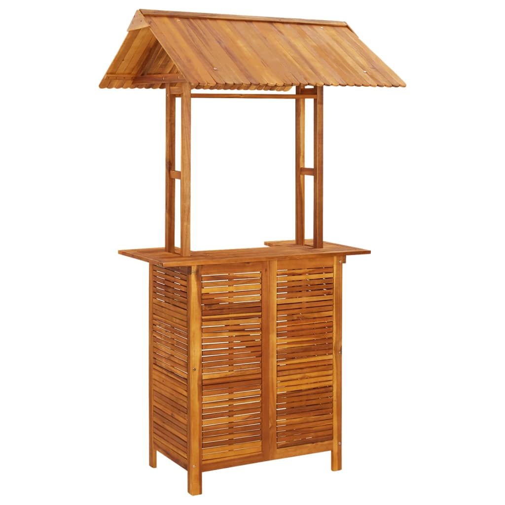 Set Mobilier De Bar De Grădină, 5 Piese, Lemn Masiv De Acacia