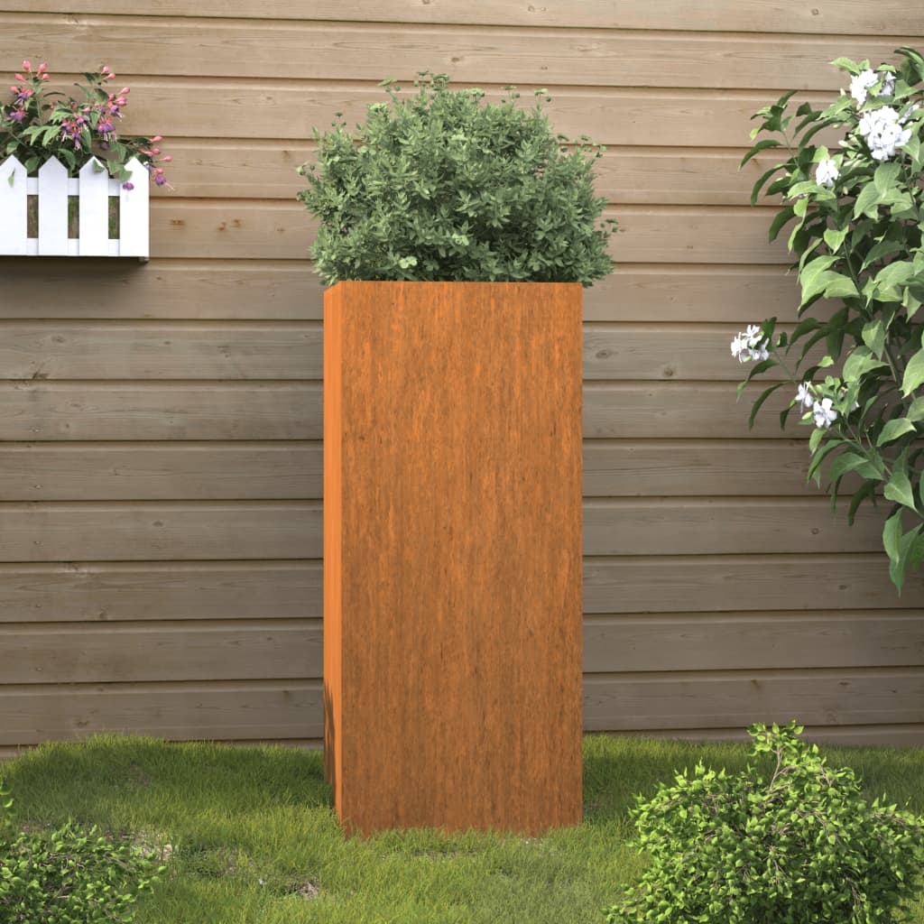 Jardinieră, , Oțel Corten