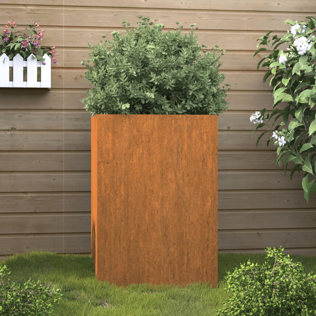 Jardinieră, , Oțel Corten