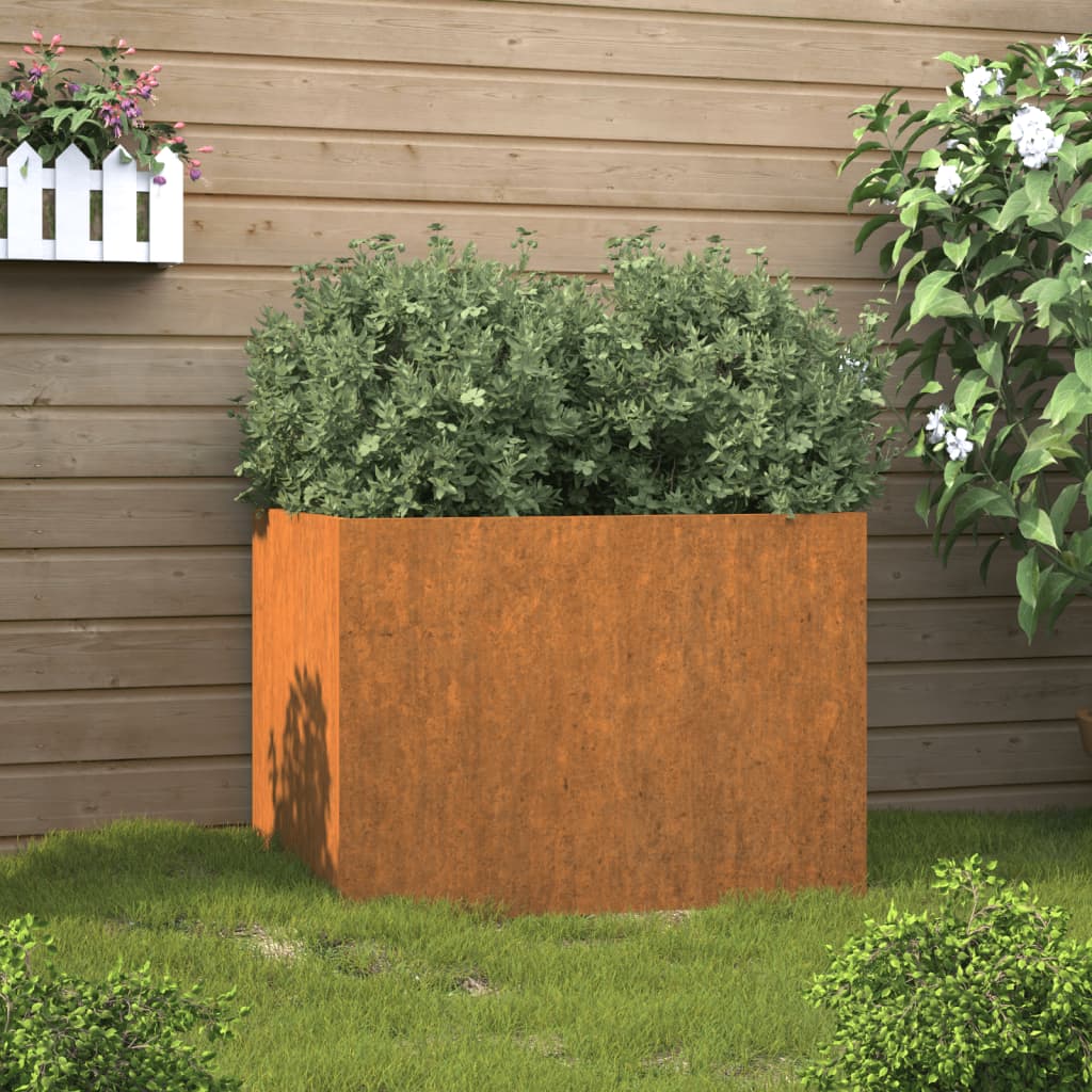 Jardinieră, , Oțel Corten