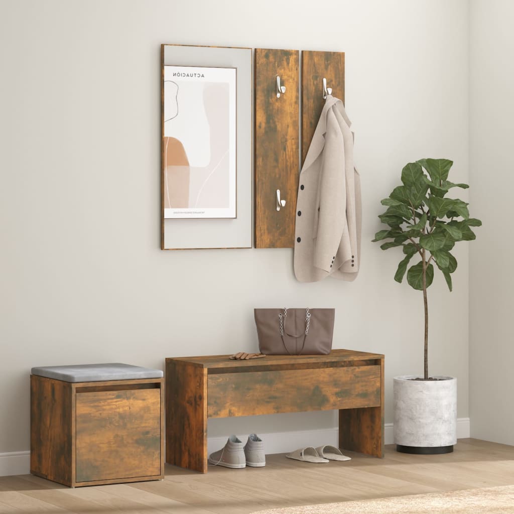Set De Mobilier Pentru Hol, , Lemn Prelucrat