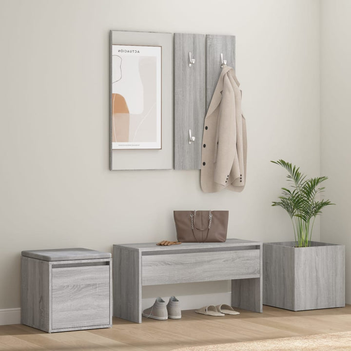 Set De Mobilier Pentru Hol, , Lemn Prelucrat