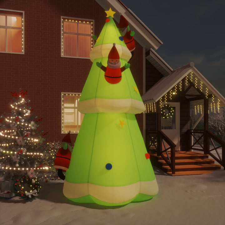 Decorațiune &quot;Merry Christmas&quot; Gonflabilă, Cu Led-Uri, 197 Cm