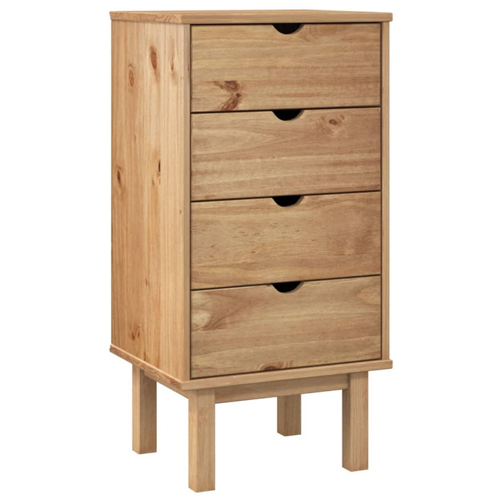 Dulap Cu Sertar &quot;Otta&quot;, 45X39X90Cm, Lemn Masiv De Pin