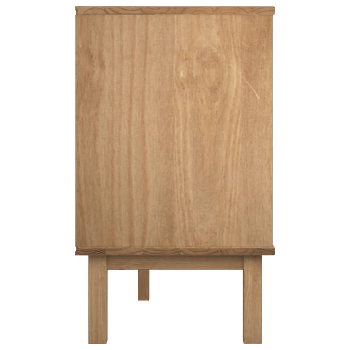Dulap Cu Sertar Otta Maro/Alb, 111X43X73,5 Cm, Lemn Masiv Pin