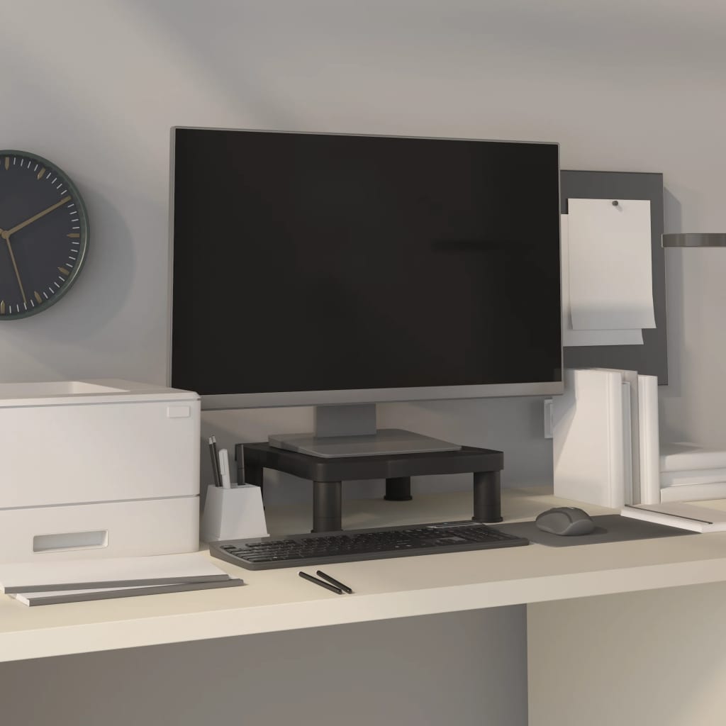Suport Pentru Monitor, Negru, 33,5X34X10,5 Cm