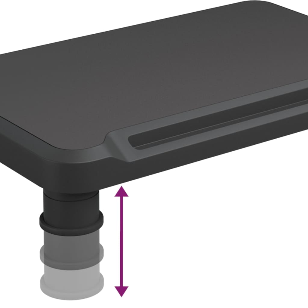 Suport Pentru Monitor, Negru, 38X24X10,5 Cm