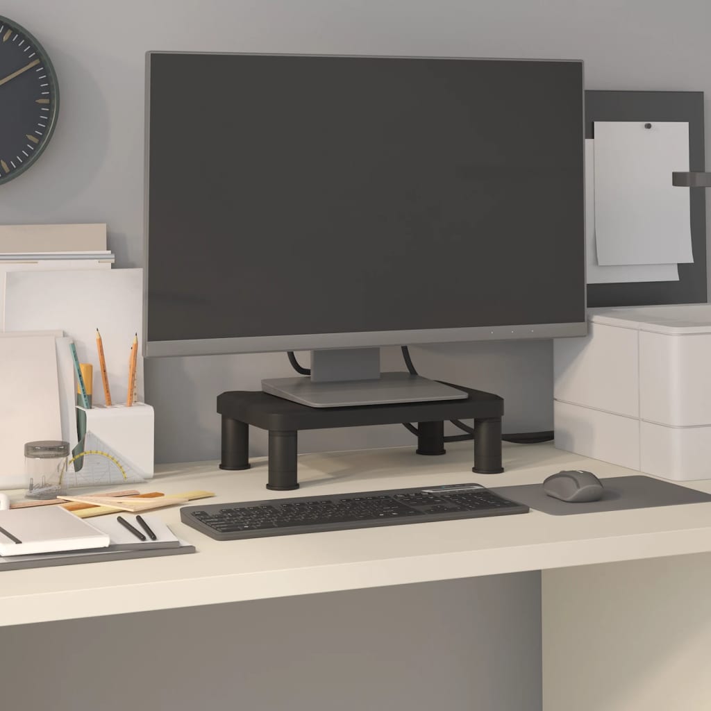 Suport Pentru Monitor, Negru, 38X24X10,5 Cm