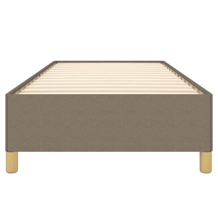 Cadru De Pat Fără Saltea Taupe 90X200 Cm Țesătură