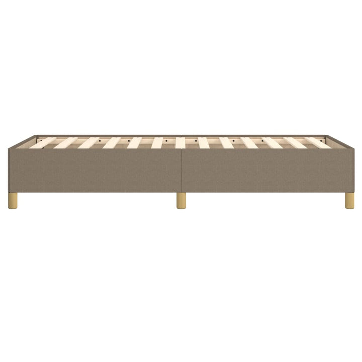 Cadru De Pat Fără Saltea Taupe 90X200 Cm Țesătură