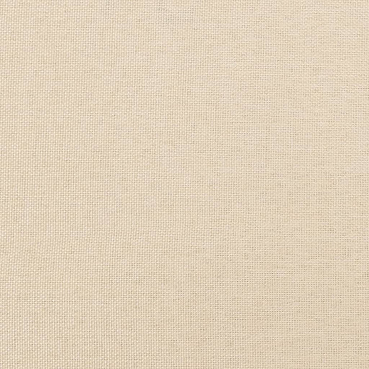 Cadru De Pat Fără Saltea Cremă 90X200 Cm Țesătură