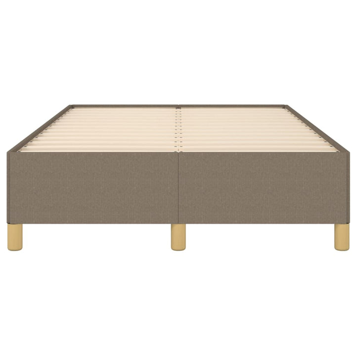 Cadru De Pat Fără Saltea, Gri Taupe, 120X200 Cm, Textil