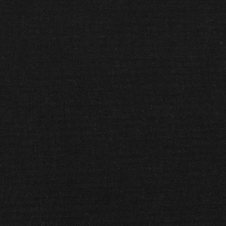 Cadru De Pat Fără Saltea, Negru, 140X190 Cm, Textil