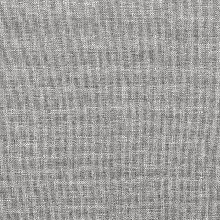 Cadru De Pat Fără Saltea, Gri Deschis, 160X200 Cm, Textil