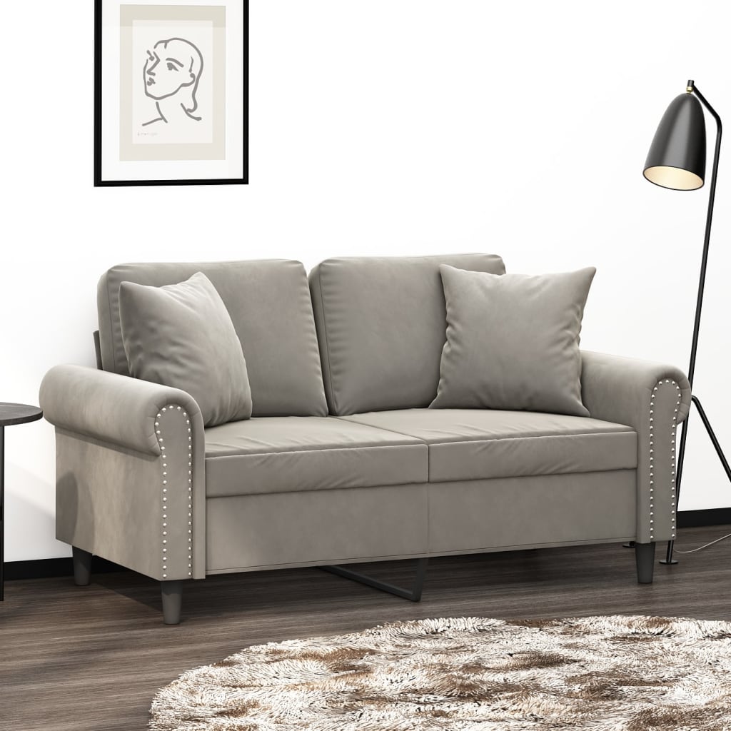 Perne Decorative, 2 Buc., , 40X40 Cm, Catifea