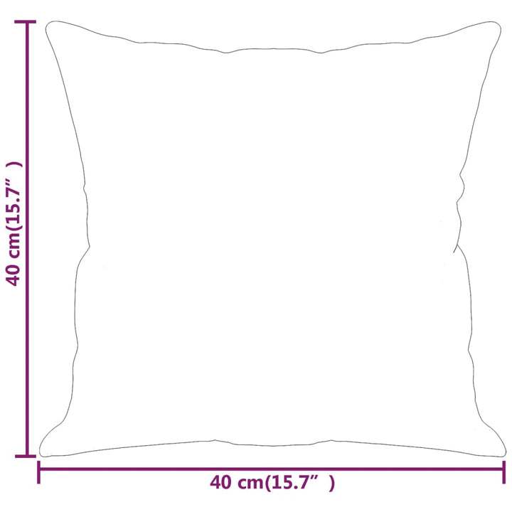 Perne Decorative, 2 Buc., , 40X40 Cm, Catifea