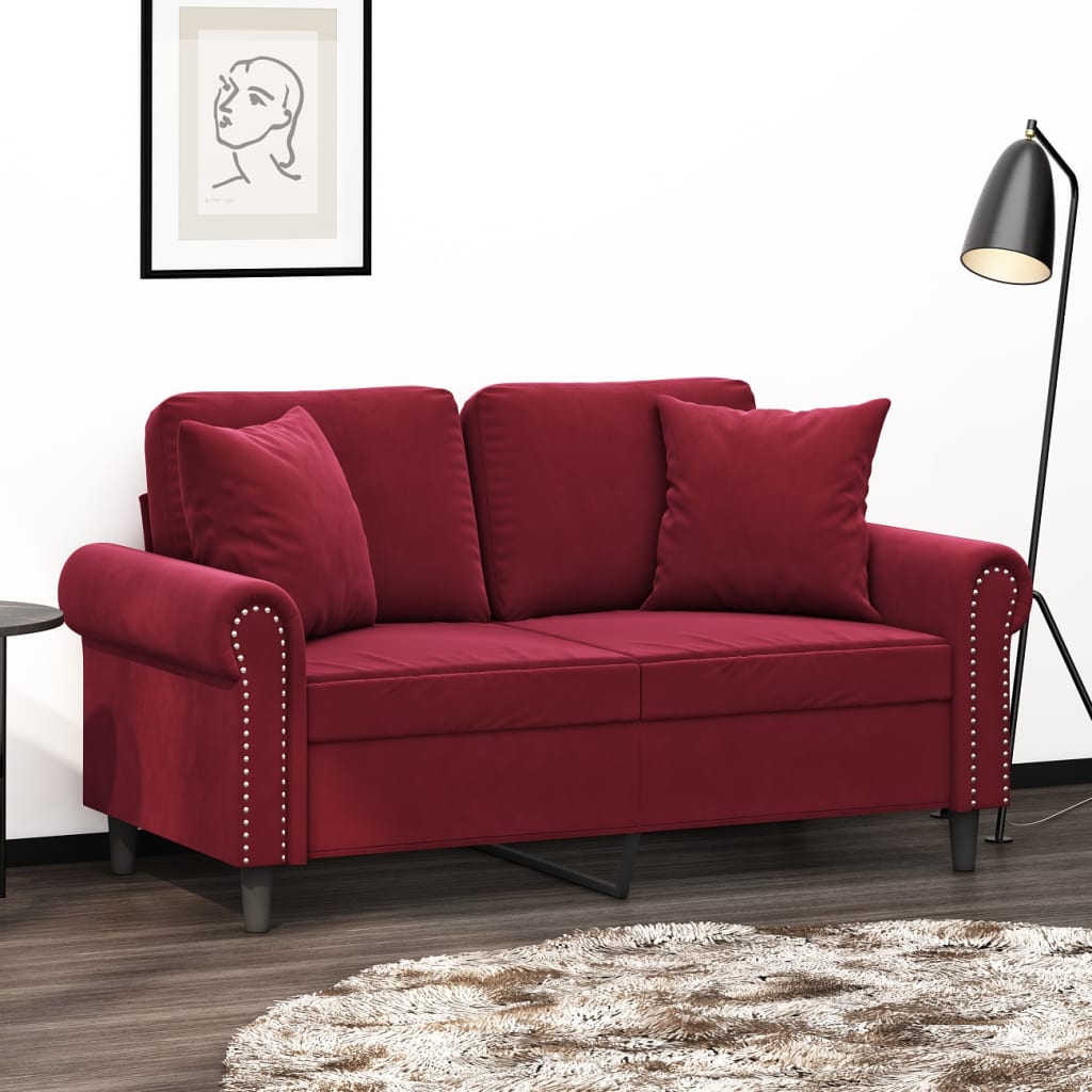 Perne Decorative, 2 Buc., , 40X40 Cm, Catifea