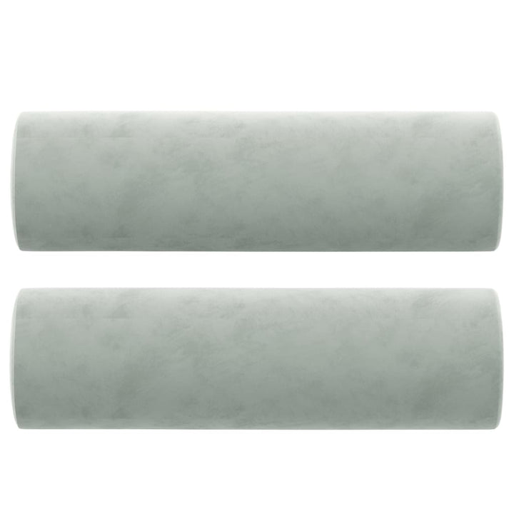 Perne Decorative, 2 Buc., , Ø15X50 Cm, Catifea