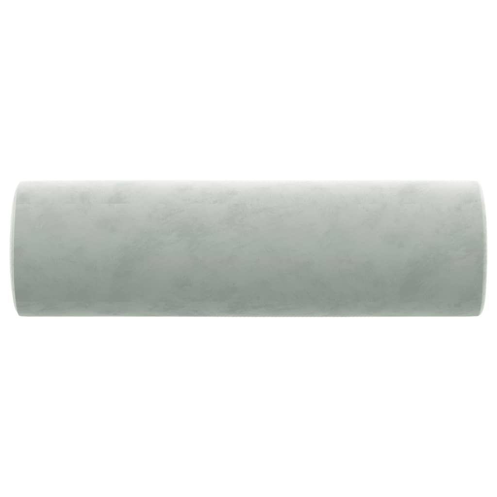 Perne Decorative, 2 Buc., , Ø15X50 Cm, Catifea