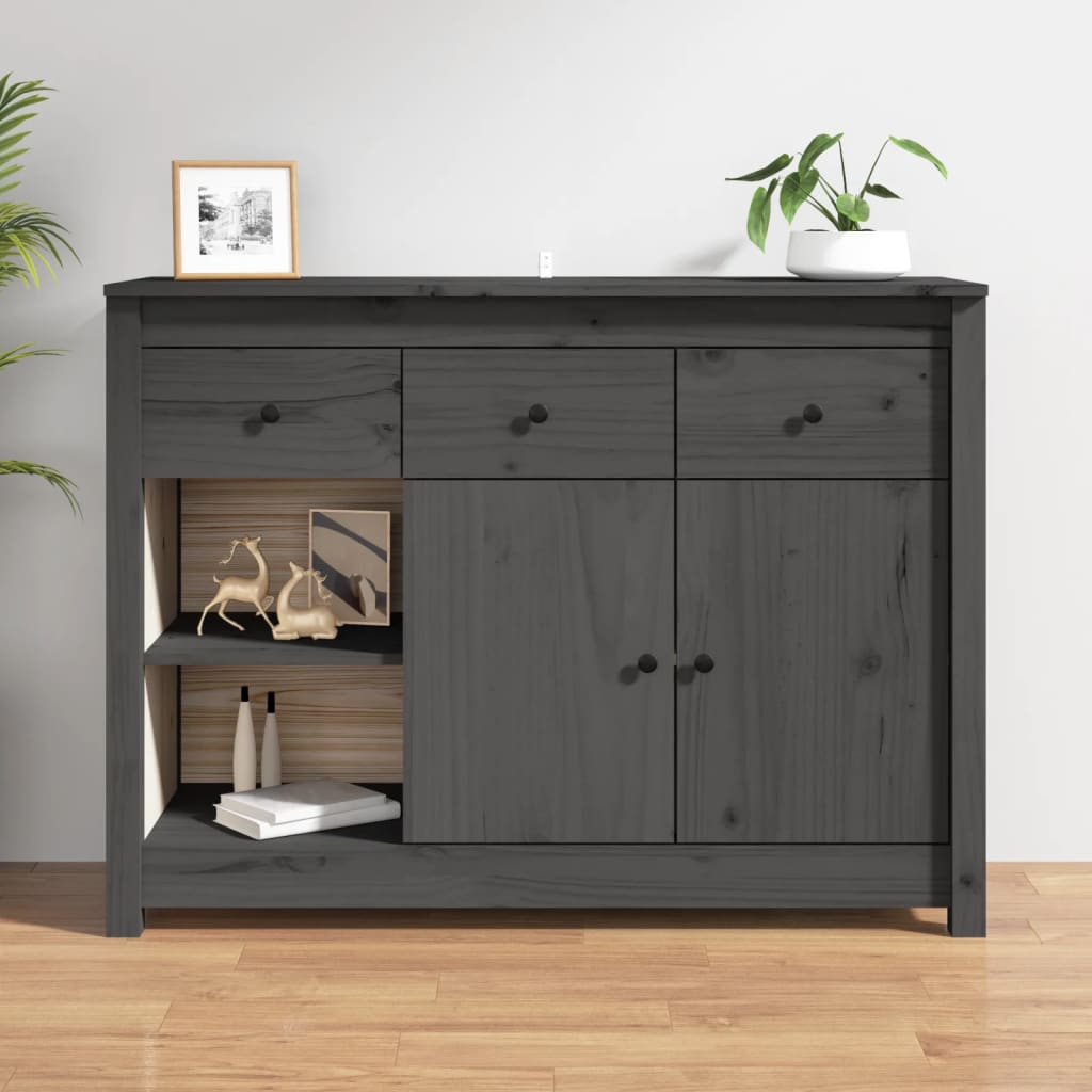 Servantă, , 100X35X74 Cm, Lemn Masiv De Pin
