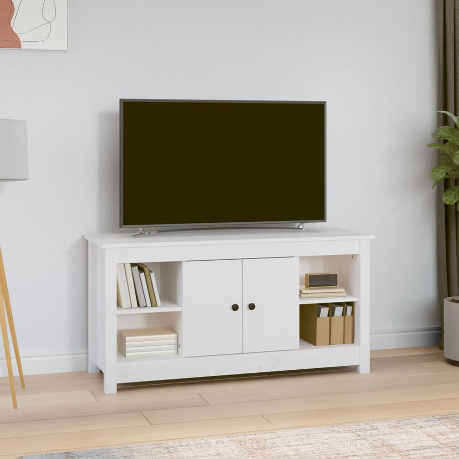 Comodă Tv, , 103X36,5X52 Cm, Lemn Masiv De Pin