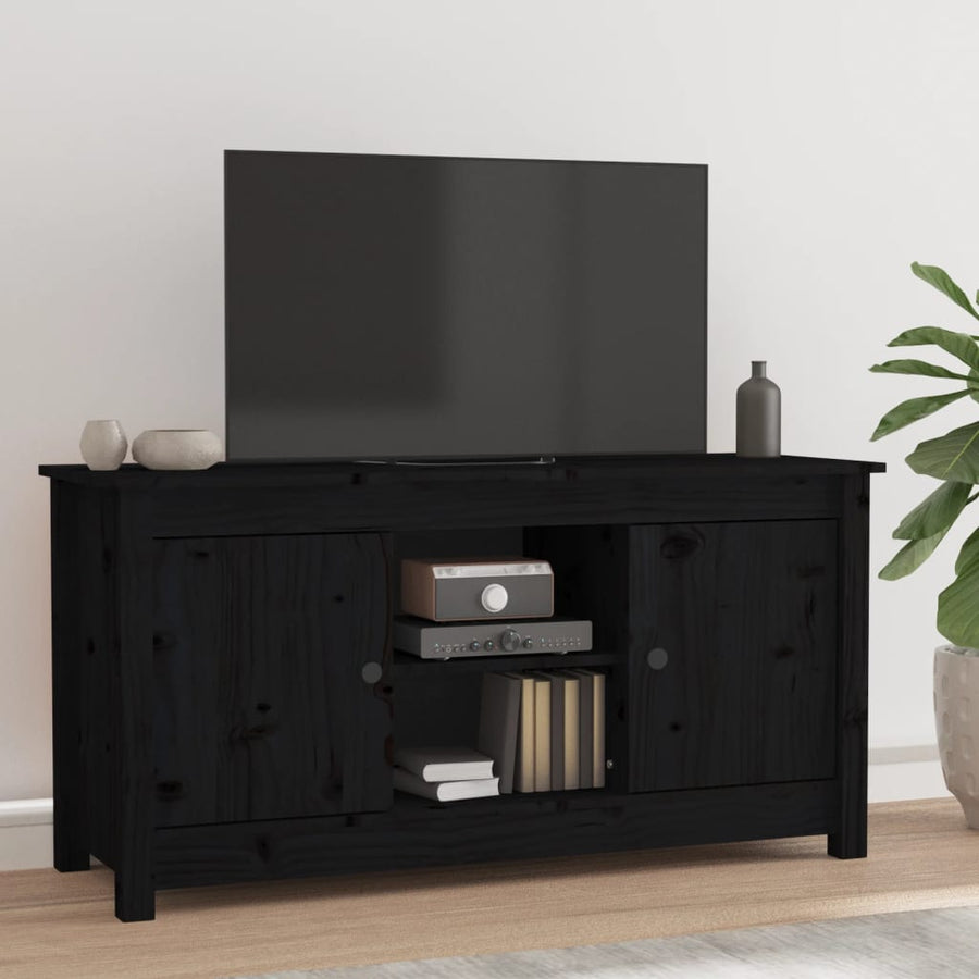 Comodă Tv, , 103X36,5X52 Cm, Lemn Masiv De Pin