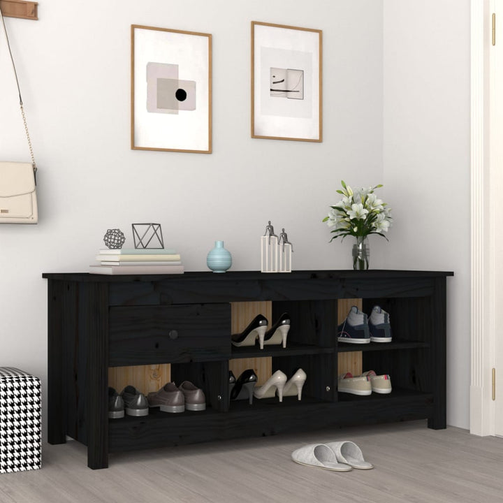 Dulap Pentru Pantofi, , 110X38X45,5 Cm, Lemn Masiv Pin