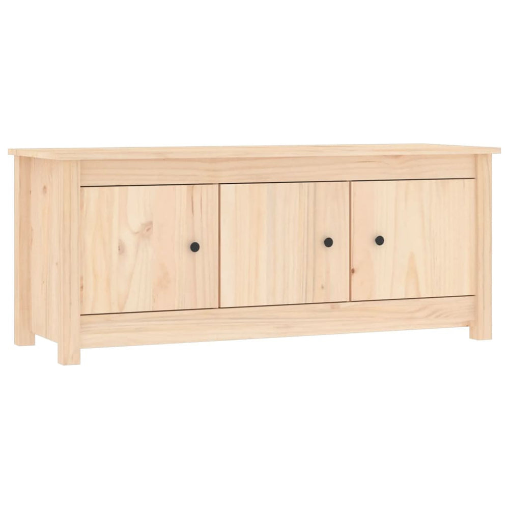 Dulap Pentru Pantofi, 110X38X45,5 Cm, Lemn Masiv De Pin