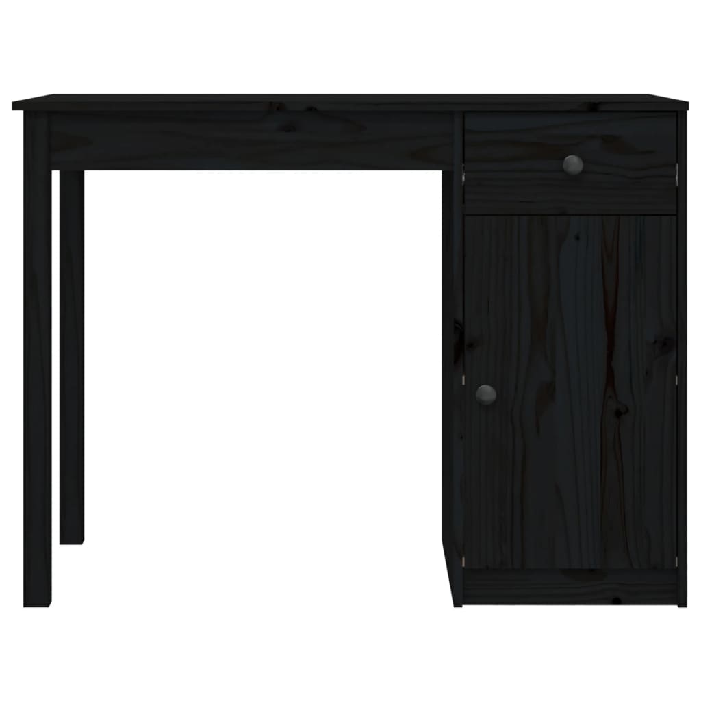 Birou, , 100X50X75 Cm, Lemn Masiv De Pin