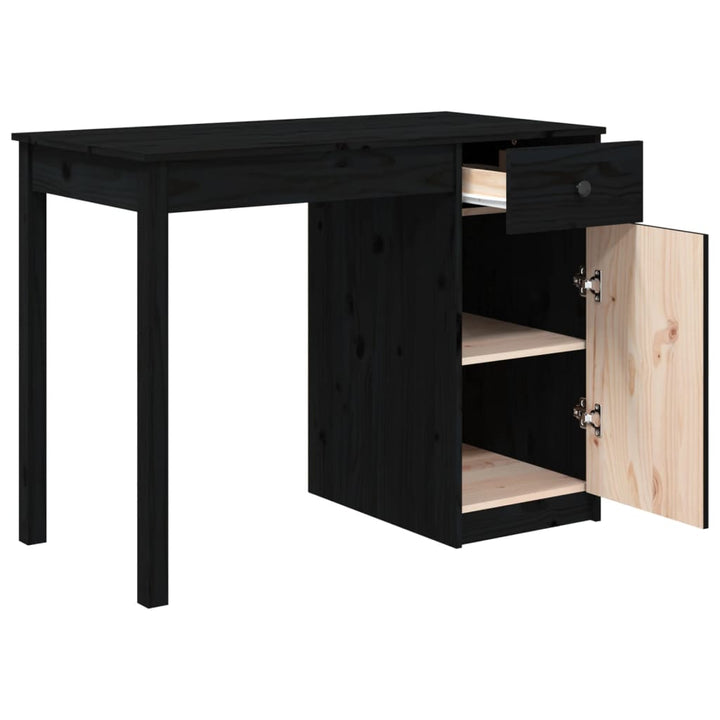 Birou, , 100X50X75 Cm, Lemn Masiv De Pin