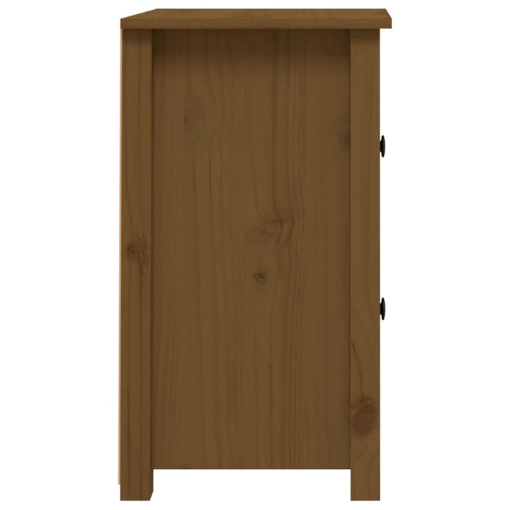 Noptiere, 2 Buc, , 40X35X61,5 Cm, Lemn Masiv De Pin