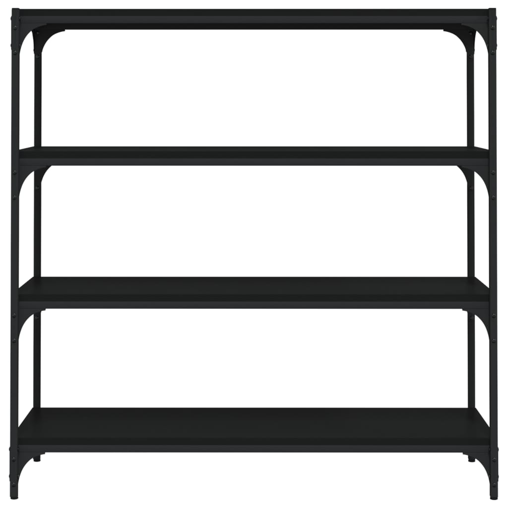Bibliotecă, , 100X33X, Lemn Prelucrat Și Oțel