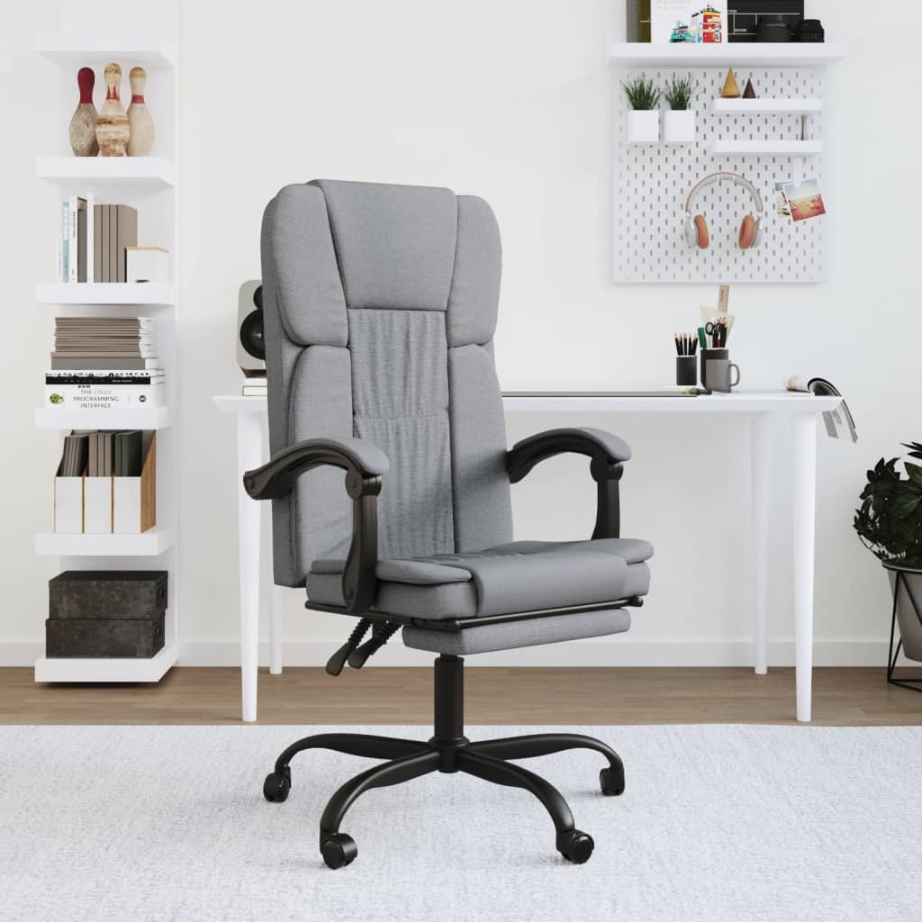 Fotoliu De Birou Rabatabil, , Textil