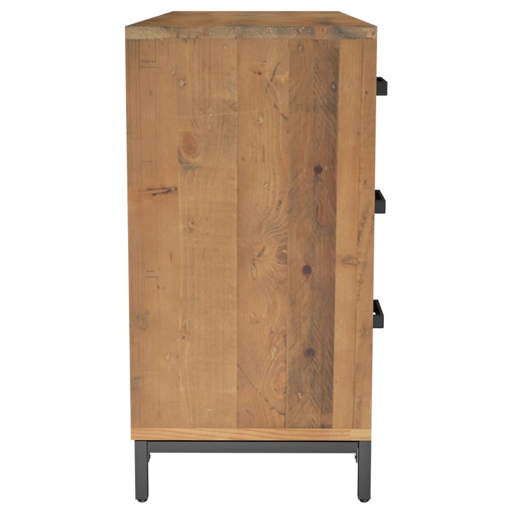 Servantă, , 110X35X70 Cm, Lemn Masiv De Pin Reciclat