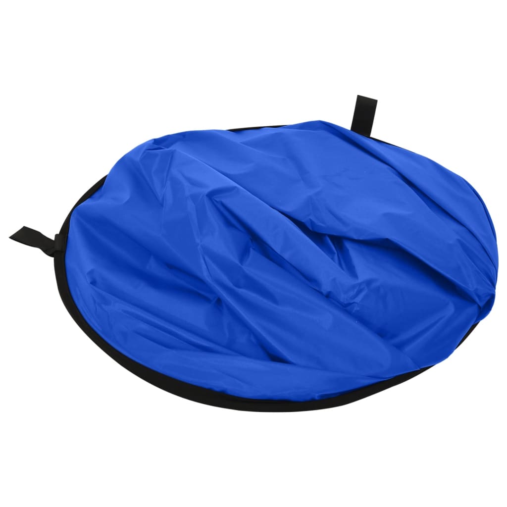 Ecran Fundal Studio Foto 2-În-1 Verde&Albastru 200X150 Cm Oval