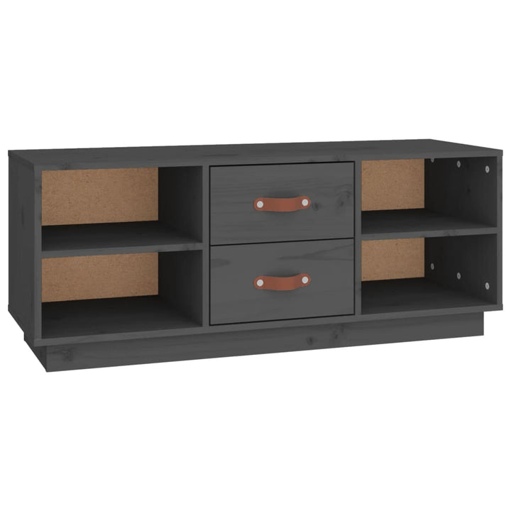 Comodă Tv, , 100X34X40 Cm, Lemn Masiv De Pin