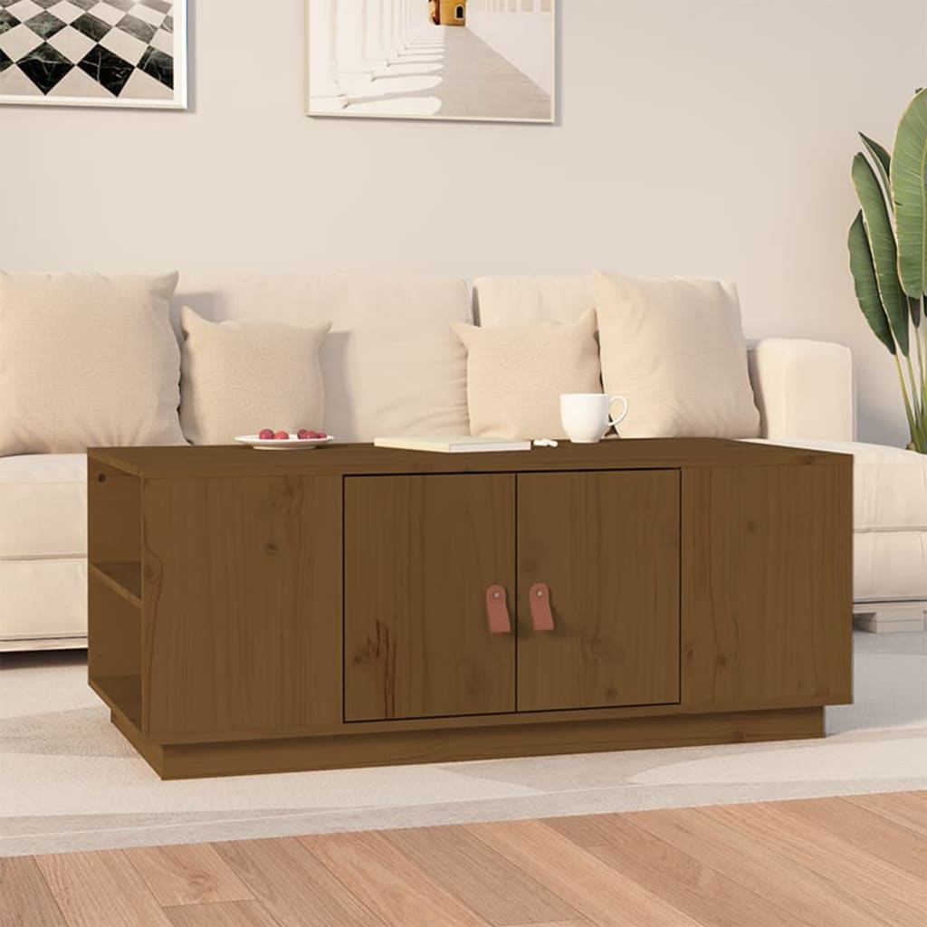Măsuță De Cafea, , 100X50X41 Cm, Lemn Masiv De Pin