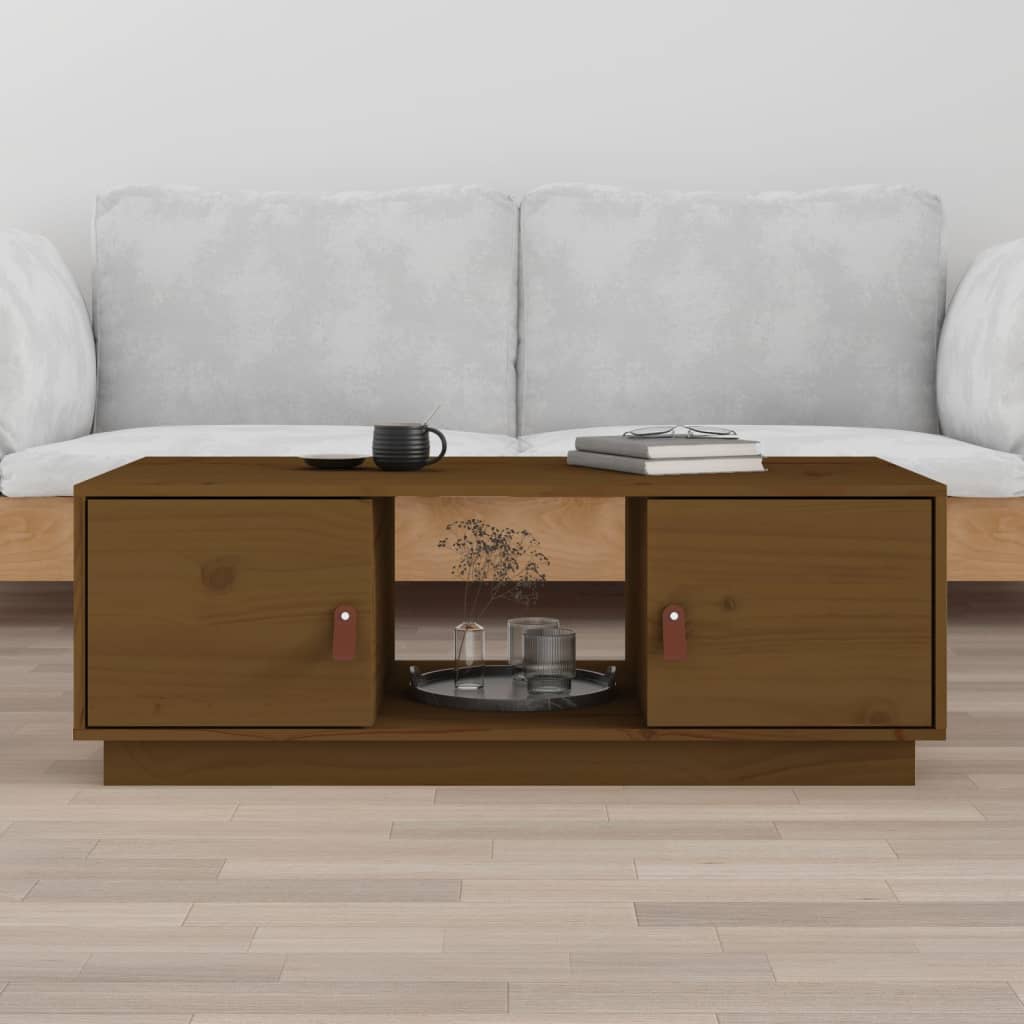 Măsuță De Cafea, , 100X50X35 Cm, Lemn Masiv De Pin
