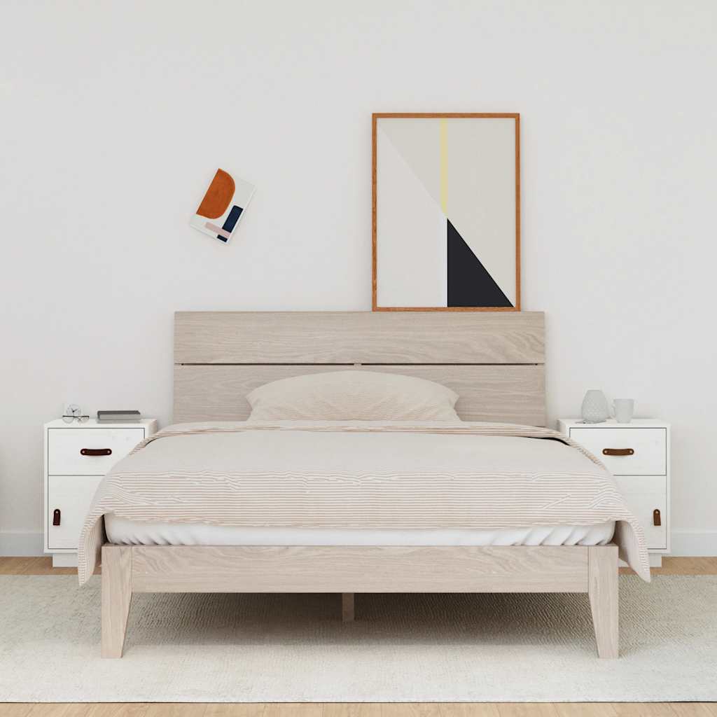 Noptiere, 2 Buc., , 40X34X55 Cm, Lemn Masiv De Pin
