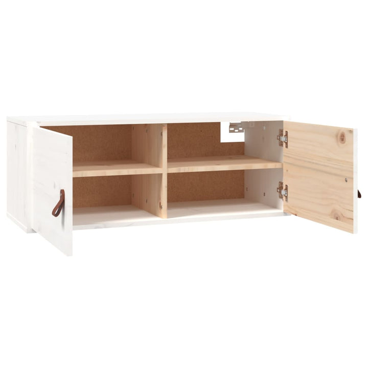 Dulap De Perete, , 80X30X30 Cm, Lemn Masiv De Pin