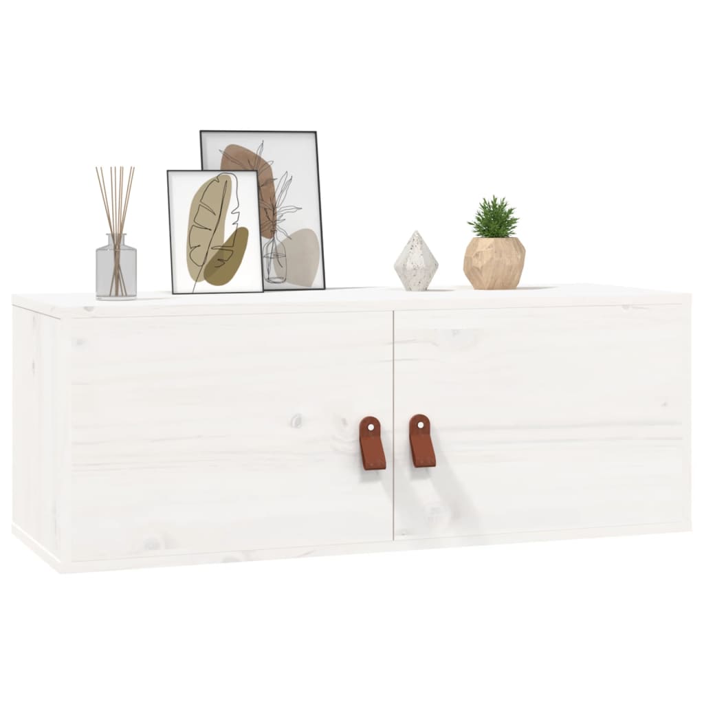 Dulap De Perete, , 80X30X30 Cm, Lemn Masiv De Pin
