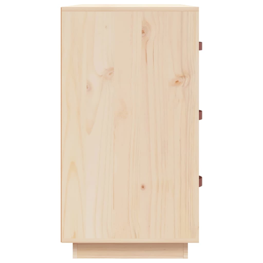 Dulap, 80X40X75 Cm, Lemn Masiv De Pin
