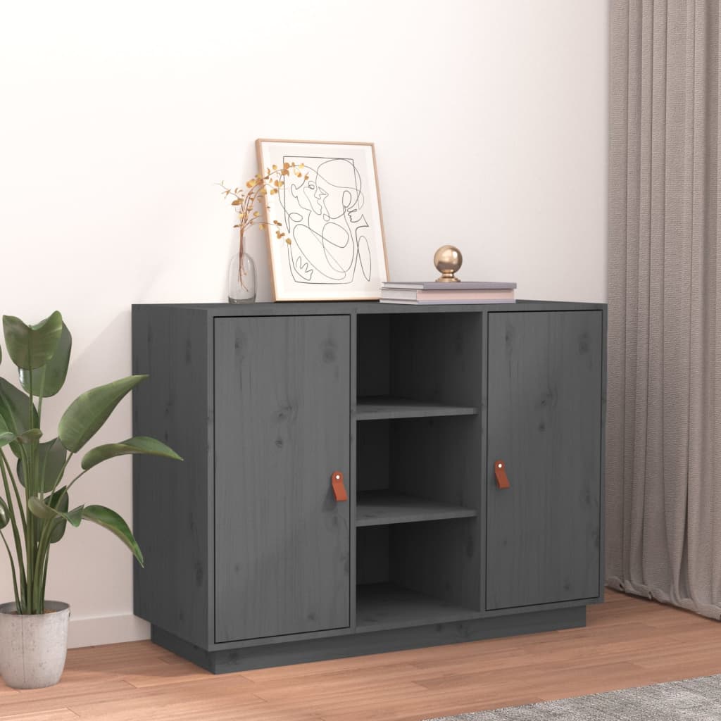 Dulap, , 100X40X75 Cm, Lemn Masiv De Pin