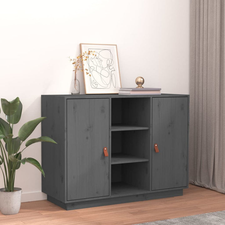 Dulap, , 100X40X75 Cm, Lemn Masiv De Pin