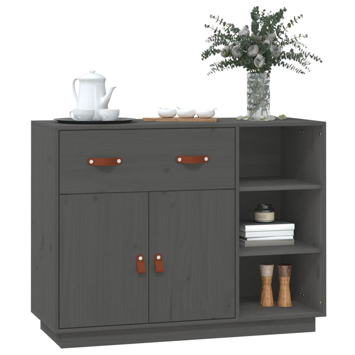 Dulap, , 98,5X40X75 Cm, Lemn Masiv De Pin